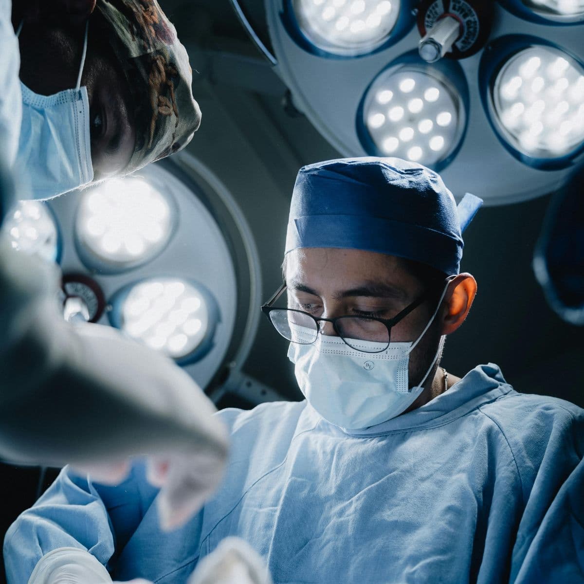 Surgeon in theatre male