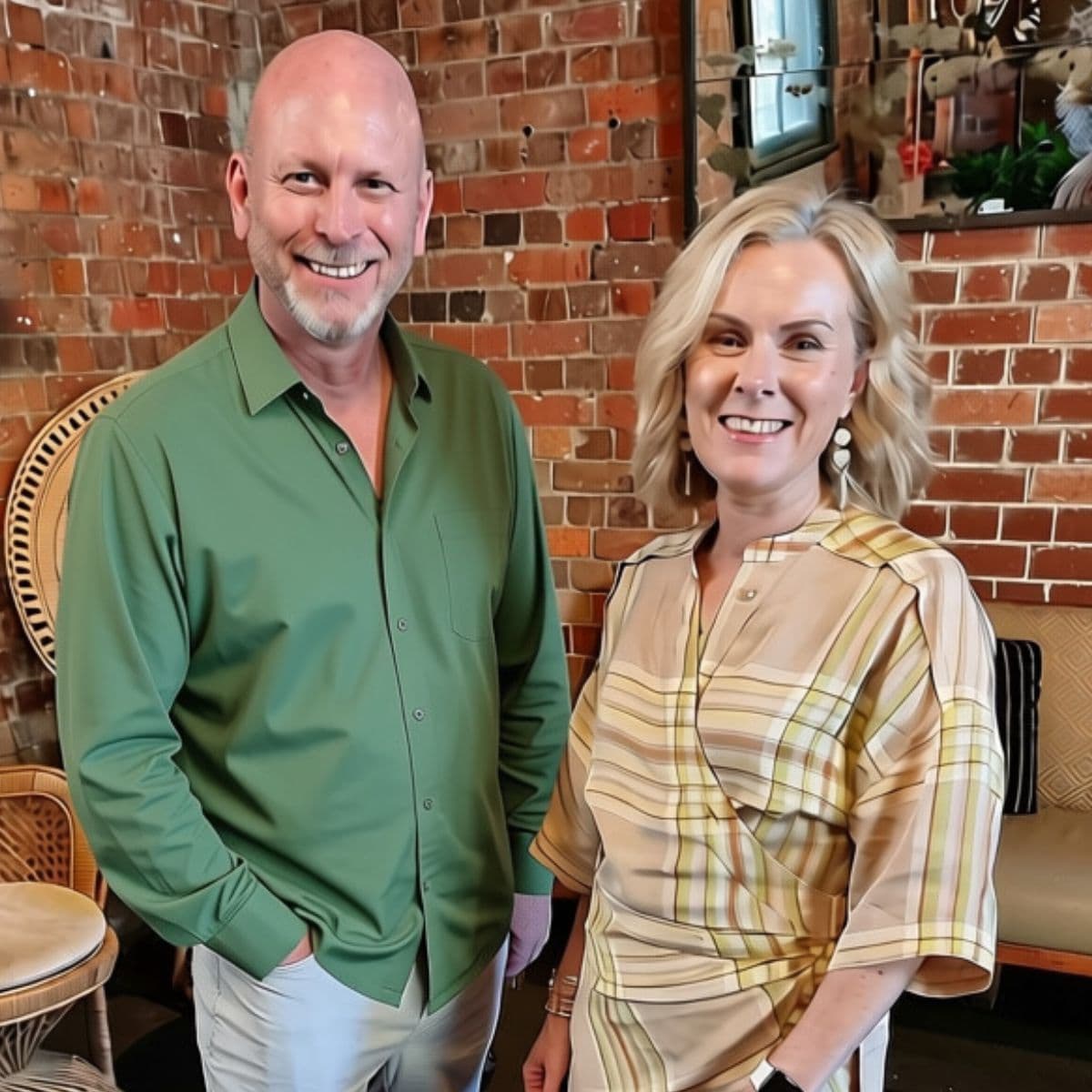 John and Claire founders of Wavelength